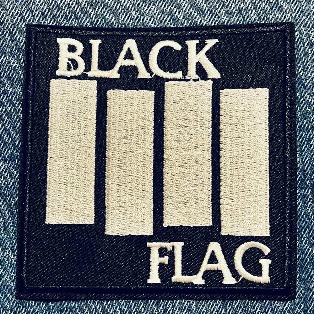Black Flag band patch